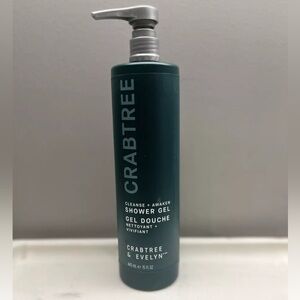 Crabtree And Evelyn Cleanse + Awaken Shower Gel 15oz